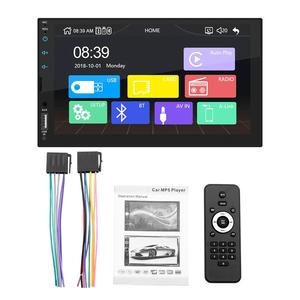 EsunWay 2 Din Autoradio Carplay Radio <span class=keywords><strong>Android</strong></span> <span class=keywords><strong>Auto</strong></span> Écran tactile <span class=keywords><strong>7</strong></span> pouces Lecteur vidéo MP5 USB TF ISO Système stéréo Unité principale X2 - Product Image 5