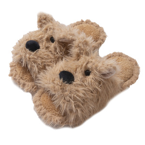 Nouveau produit en gros PVC semelle <span class=keywords><strong>petit</strong></span> <span class=keywords><strong>chien</strong></span> traînant dans une ligne doublure en peluche pantoufles de dessin animé avec la meilleure qualité - Product Image 6