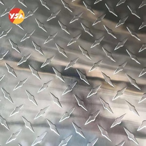 Tùy chỉnh nhôm Tread tấm 5 thanh rô tấm nhôm 1060 3003 5754 dập nổi tấm nhôm tấm - Product Image 6