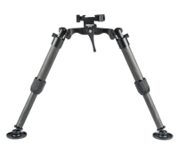 Linkogear HB-C05 - Bipied léger ultra-résistant en fibre de carbone - Repose-arme tactique haute résistance - Accessoires de chasse robustes