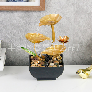 Ornement aquatique créatif porte-bonheur en fer et plastique, décoration de bureau, design Feng Shui, idéal pour un cadeau de pendaison de crémaillère - Product Image 4