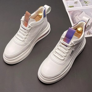 High Top Casual <b>Shoes</b> for Men, Thick Soled and <b>Height</b> <b>Increasing</b> 2025 New Color Outdoor Hiking and Skateboarding <b>Shoes</b> - Product Image 2