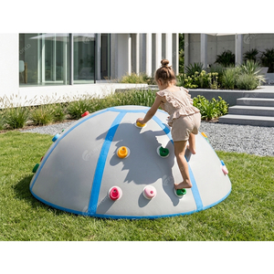 Jeux amusants pour enfants, activités d'escalade et de saut en intérieur, dôme gonflable pour l'escalade, mur d'escalade pour bébé - Product Image 1