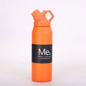 Gourde isotherme pour sports de plein air 750ml 950ml en acier inoxydable 304 avec couvercle anti-fuite - Product Image 5