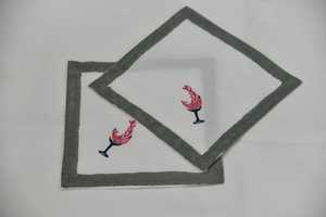 Lot de serviettes en coton imprimé indien main bloc impression serviettes Cocktail dîner serviettes Table Unpaper usage quotidien - Product Image 2