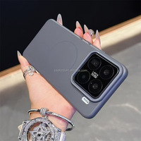 Para Xiaomi 15 PRO Ultra-Thin Macaron PC Phone Case Magnético Absorbente de piel Acabado mate Diseño de lujo Xiaomi 14 Ultra Redmi K80