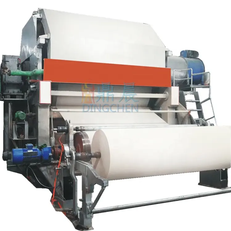 Oversea Engineer Support 1880 Toilet Paper Machine Production Line