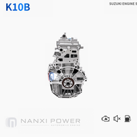Motor Remanufacturado K10B 1.0L de Gasolina para Alto, Celerio, Splash, Pixo, Bloque Largo