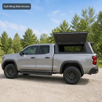 Couverture de benne rigide noire mate pour pick-up, sur mesure, protection de chargement