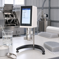 Viscosimètre à cône DV-IICPLV, viscosimètre à cône à écran tactile, testeur de viscosité, appareil de mesure de la viscosité, laboratoire
