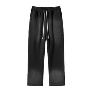 Pantalones Deportivos de Pierna Ancha para Hombre, Estilo Tie-Dye, Cintura Regular, Suaves, Elásticos, Transpirables, con Bolsillos Laterales - Product Image 4