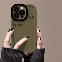 Coque de Téléphone Mobile en TPU Anti-Chute pour Apple 15 Pro Max, iPhone 14 Pro, 13, 12 Pro Max Incluant un Support de Téléphone