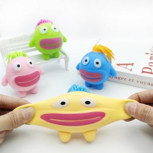 Jouet anti-stress OEM Little Monster, couleurs assorties, doux, à presser, pour la décompression, unisexe, autre matériau, logo personnalisé - Product Image 2