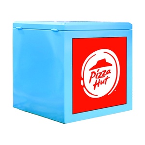 Caja de entrega de comida con control remoto Wifi 4G, pantalla LED publicitaria P2.5 para contenedor de comida para llevar en motocicleta - Product Image 2