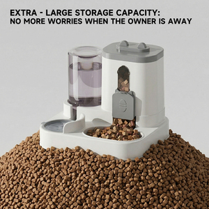 Dispensador <span class=keywords><strong>de</strong></span> Bebida para Mascotas Comedero Automático para Gatos Integrado con Circulación <span class=keywords><strong>de</strong></span> Flujo <span class=keywords><strong>de</strong></span> Agua Potable - Product Image 5