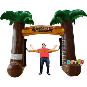 2019 Attractive inflatable tropical limbo game