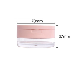 Spot 20g Portable Cosmetic Powder <b>Box</b> with Mirror and Powder Puff ABS <b>Plastic</b> Empty <b>Box</b> - Product Image 2