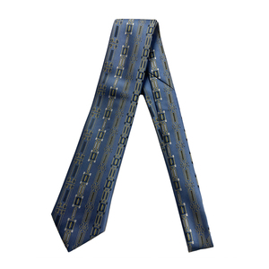 Cravate en polyester tissée jacquard de luxe, imprimée de fleurs, fabriquée à la main, ensemble de cravates pour club de fraternité, cravates de luxe pour hommes - Product Image 4