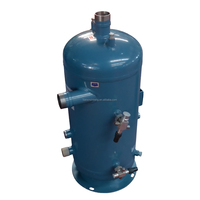 Réservoir de réception de liquide sur mesure, cuve de pression frigorifique, refroidisseur à vis, chambre froide verticale en acier inoxydable CE ASME