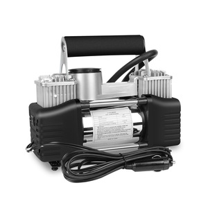 Compresor de Aire para Auto de Doble Cilindro, 150W, 35L/min, Inflado Rápido, Portátil, para Uso en Vehículos - Product Image 1