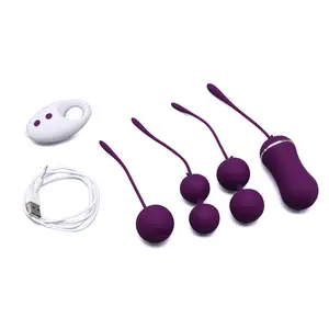 Silicone Kegel Exercise Device Pelvic Muscle Trainer Kegel Balls Pelvic Floor Exerciser