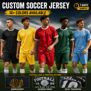 Maglia da Calcio Vintage Personalizzata Stile Retrò Design Classico Traspirante in Poliestere Abbigliamento Sportivo per Tifosi Personalizzato - Product Image 4