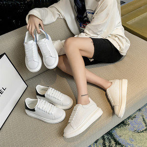 Nuovo arrivo scarpe sportive Unisex di alta qualità in vera pelle alla moda <span class=keywords><strong>Sneakers</strong></span> firmate <span class=keywords><strong>bianche</strong></span> per gli uomini - Product Image 4