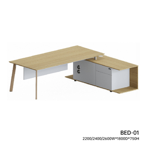Muebles de Oficina Modernos y de Lujo, Escritorio Ejecutivo Económico de MDF con Diseño Modular para el Hogar, la Escuela o el Salón - Product Image 5