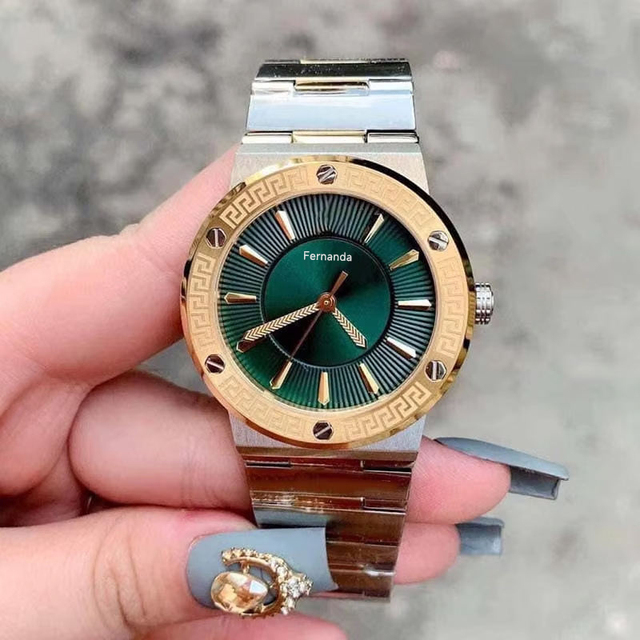 Retro Luxury Business 38mm 20mm Waterproof Pointer Fashion Simple Stainless Steel Quartz Watch Vevh00620