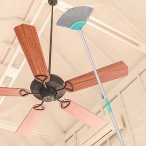 Ventilateur de <span class=keywords><strong>plafond</strong></span> <span class=keywords><strong>télescopique</strong></span> <span class=keywords><strong>balai</strong></span> toile d'araignée brosse fer plastique <span class=keywords><strong>plafond</strong></span> brosse plumeau intérieur extérieur <span class=keywords><strong>plafond</strong></span> produits de nettoyage - Product Image 5