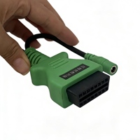 Escáner Pros KM100 de 12V y Arnés de Diagnóstico 6 en 1 para Compresor de Aire Acondicionado de Vehículos Eléctricos, Cable 1 a 13, para Autel Launch, 1 Año de Garantía