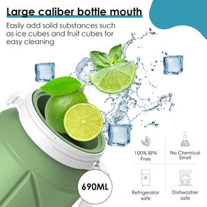 Bouteille d'eau pliable pour enfants, sans BPA, étanche, en silicone, pliable, pour la salle de sport, la course à pied, le sport - Product Image 3
