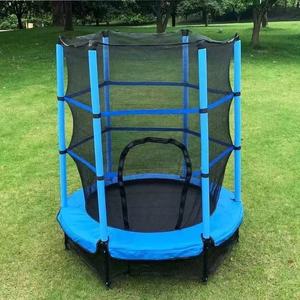 Grand trampoline familial pour enfants, usage intérieur/extérieur, <span class=keywords><strong>avec</strong></span> filet de sécurité et panier de basket – Vente en gros de jouets pour bébés - Product Image 2