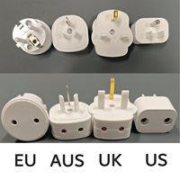 Adaptateur de mise à la terre en gros |   Prise blanche standard US/UE/Royaume-Uni/Australie pour tapis et draps de mise à la terre