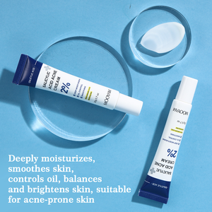 Limpiador Facial Exfoliante con Ácido Salicílico Orgánico de Marca Blanca, para Puntos Negros, Arrugas, <span class=keywords><strong>Anti</strong></span>-Acné, Cuidado de la Piel, <span class=keywords><strong>Crema</strong></span> Limpiadora Facial de 20g - Product Image 4