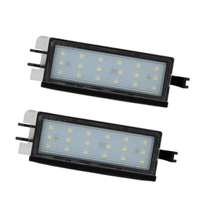 <span class=keywords><strong>Dacia</strong></span> <span class=keywords><strong>Sandero</strong></span> I 2008-2012 Logan I 2004-2013 Ensemble d'éclairage de plaque d'immatriculation à <span class=keywords><strong>LED</strong></span> de remplacement nouvel état 12V compatible tension - Product Image 5