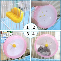 Roue de course silencieuse pour hamster, grande roue de course silencieuse pour hamster