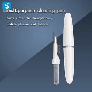 Herramienta de limpieza de auriculares multifuncional <span class=keywords><strong>3</strong></span> en 1, cepillo limpiador de auriculares, bolígrafo de limpieza para Airpods Pro 1 2 <span class=keywords><strong>3</strong></span> - Product Image 3