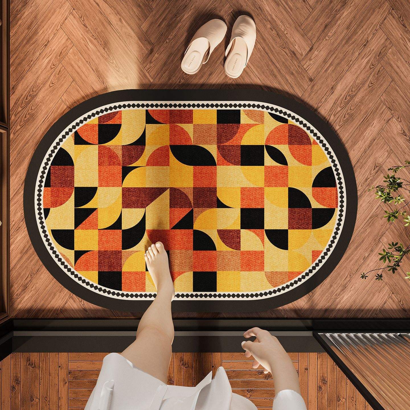 Dessin de gland - ovale