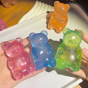 <b>Cute</b> Gummy Maltose Filling <b>Bear</b> Squishy Squeeze Toy Soft TPR Sensory Fidget Toy for Kids Ages 8-13 - Product Image 1