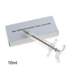 Uccello piccione alimentatore di plastica con acciaio iniettore per l'alimentazione del bambino uccello cibo pappagallo piccione bere mangiare alimentatore - Product Image 2