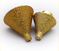 Outil d'agrandissement de trous M10/M14, forets diamantés brasés sous vide, embout de meuleuse d'angle pour carrelage et marbre
