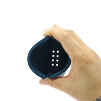 Boîte de rangement pour appareil orthodontique avec logo personnalisé, miroir et fermeture magnétique en ABS et silicone, pour aligneurs transparents et prothèses dentaires – Vente en gros