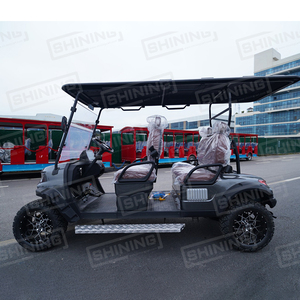 Shining <span class=keywords><strong>Brand</strong></span> Keranjang Golf bensin 4-kursi 400CC dengan 4 tak mesin untuk dijual