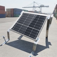 Pièces de machine de découpe personnalisées OEM/ODM en aluminium 6005-T5 pour structure de support d'énergie solaire, surface anodisée/galvanisée à chaud