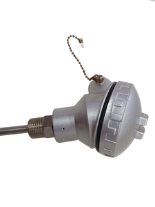 Industrial Electric Single Thread <strong>Armored</strong> RTD <strong>PT100</strong> Stainless Steel High Temperature Sensor <strong>Thermocouples</strong> - Product Image 4