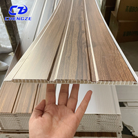 Panneau de plafond en PVC, panneaux de plafond en plastique imperméables, aspect bois, faciles à installer, panneaux de plafond en PVC