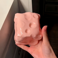 NOUVEAU KJ Wholesale Filling Transparent Squeeze Cheese Toy Soft Funny No Rising Satisfy Squeeze Toys