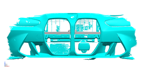 Couverture de pare-chocs avant en fibre de carbone sèche pour BMW G80 G82 M3 M4 2021-<span class=keywords><strong>2023</strong></span>, garniture de protection noire brillante - Product Image 3