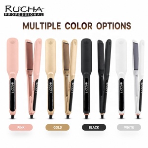 RUCHA Wholesale Ionic 260C 500F Iron Professionnel à usage salon, droiturage capillaire personnalisé - Product Image 3